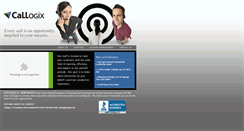 Desktop Screenshot of callogix.net