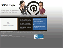 Tablet Screenshot of callogix.net